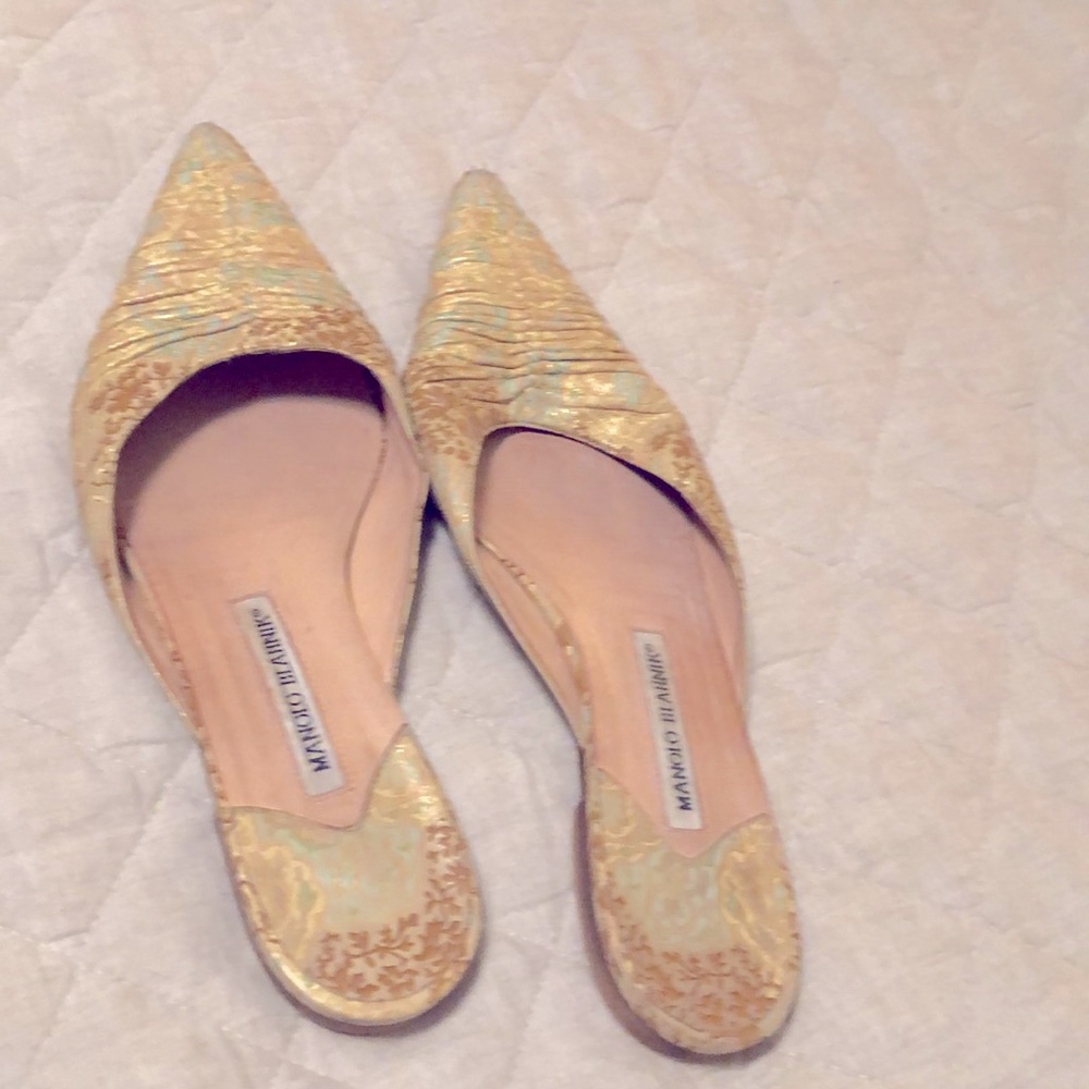 Manolo Blahnik slides